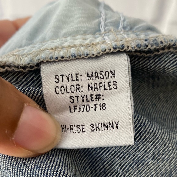 Lovers & Friends Mason High-Rise Skinny Jean in Naples size 28 - Picture 11 of 11